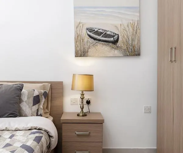 Modern, Cosy 1bd - Close To Valletta Lejlighed *